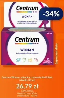 DOZ.PL Witaminy i minerały dla Kobiet Centrum Woman tabletki oferta