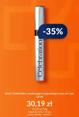 DOZ.PL Tusz do rzęs Gosh Celebration wydłużająco-pogrubiający oferta