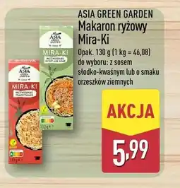ALDI Makaron ryżowy Mira-Ki z sosem słodko-kwaśnym ASIA GREEN GARDEN oferta