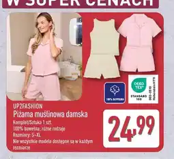 ALDI Piżama muślinowa damska UP2FASHION oferta