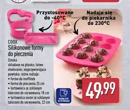 ALDI Silikonowa forma do muffinek COOX oferta