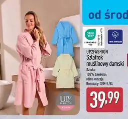 ALDI Szlafrok muślinowy damski UP2FASHION oferta