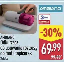 ALDI Ambiano Odkurzacz do usuwania roztoczy oferta