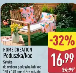 ALDI Home Creation Poduszka/koc oferta