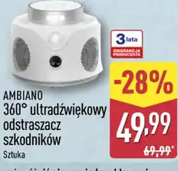ALDI Ambiano Ultradźwiękowy odstraszacz szkodników oferta