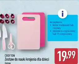 ALDI Crofton Zestaw do nauki krojenia dla dzieci oferta
