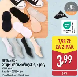 ALDI Up2fashion Stopki damskie/męskie oferta