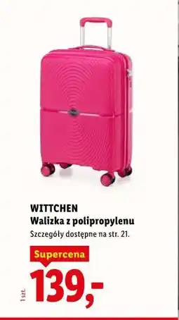Lidl WITTCHEN Walizka z polipropylenu oferta