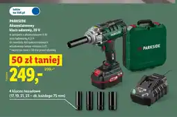 Lidl Akumulatorowy klucz udarowy, 20 V oferta