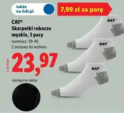 Lidl Skarpetki robocze męskie, 3 pary oferta