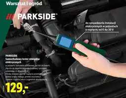 Lidl PARKSIDE Samochodowy tester obwodów elektrycznych oferta