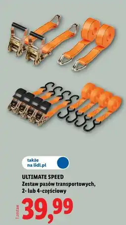 Lidl Zestaw pasów transportowych, 2- lub 4-częściowy oferta