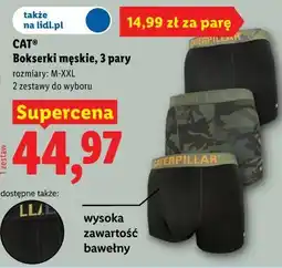 Lidl Bokserki męskie, 3 pary oferta