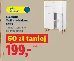 Lidl LIVARNO Szafka łazienkowa Corfu oferta