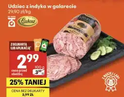 Delikatesy Centrum Udziec z indyka w galarecie Łukosz oferta