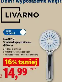 Lidl LIVARNO Słuchawka prysznicowa oferta