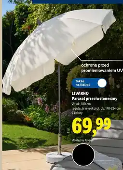 Lidl Parasol przeciwsłoneczny oferta