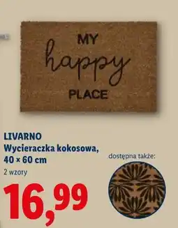 Lidl LIVARNO Wycieraczka kokosowa, 40 x 60 cm oferta