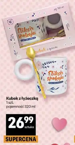 Delikatesy Centrum Kubek z łyżeczką oferta