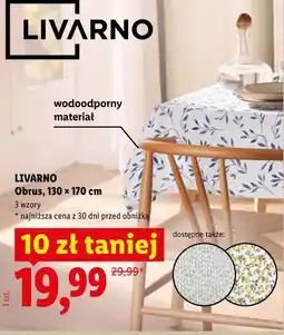 Lidl LIVARNO Obrus, 130 x 170 cm oferta