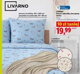 Lidl LIVARNO Pościel z mikrofibry dżersejowej lub koc oferta