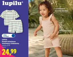 Lidl Komplet dzianinowy niemowlęcy z biobawełny oferta
