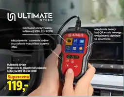 Lidl ULTIMATE SPEED Urządzenie do diagnostyki pojazdów i odczytu OBD II oraz EOBD oferta