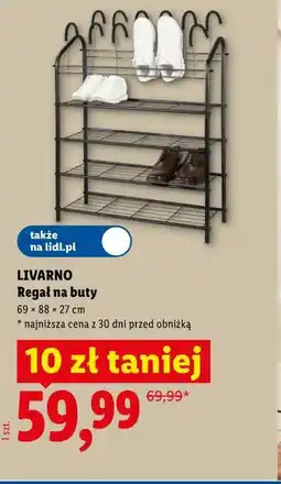 Lidl Regał na buty oferta