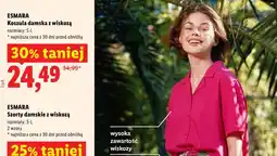 Lidl Koszula damska z wiskozą oferta