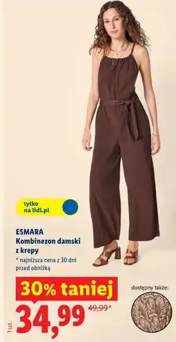 Lidl Kombinezon damski z krepy oferta
