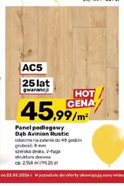 Bricomarche Panel podłogowy Dąb Avinion Rustic oferta