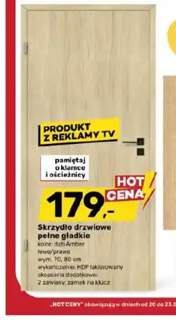 Bricomarche Skrzydło drzwiowe pełne gładkie oferta