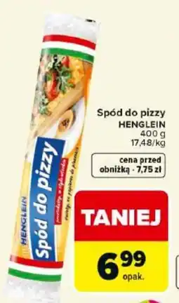 Carrefour Market Henglein Spód do pizzy oferta