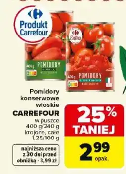 Carrefour Market Carrefour Pomidory konserwowe włoskie oferta