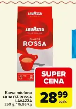 Carrefour Market Lavazza Kawa mielona Qualità Rossa oferta