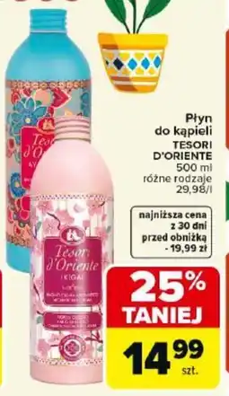 Carrefour Market Tesori d'Oriente Płyn do kąpieli oferta