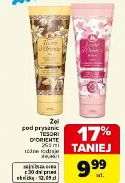 Carrefour Market Tesori d'Oriente Żel pod prysznic oferta