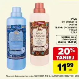Carrefour Market Tesori d'Oriente Płyn do płukania tkanin oferta