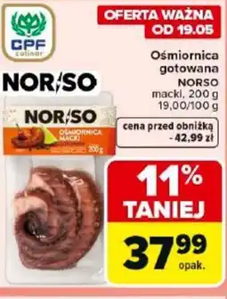 Carrefour Market Norso Ośmiornica gotowana oferta