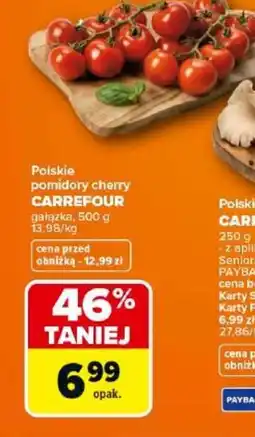 Carrefour Market Carrefour Polskie pomidory cherry oferta