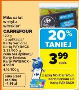 Carrefour Market Carrefour Miks sałat w stylu włoskim oferta