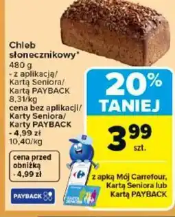 Carrefour Market Carrefour Chleb słonecznikowy oferta