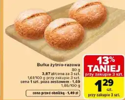 Carrefour Market Bułka żytnio-razowa oferta