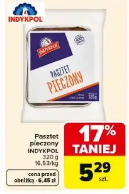 Carrefour Market Indykpol Pasztet pieczony oferta