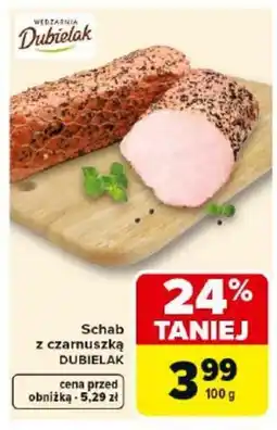 Carrefour Market Dubielak Schab z czarnuszką oferta