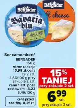 Carrefour Market Bergader Ser camembert oferta
