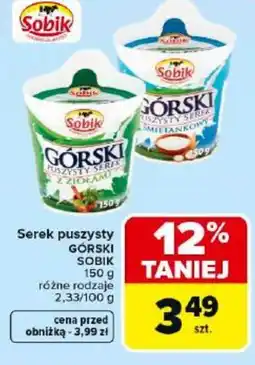 Carrefour Market Sobik Serek puszysty Górski oferta