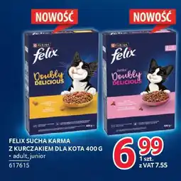 Selgros Felix Sucha karma z kurczakiem dla kota oferta