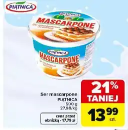 Carrefour Market Piątnica Ser mascarpone oferta