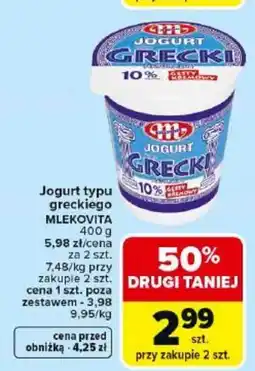 Carrefour Market Mlekovita Jogurt typu greckiego oferta